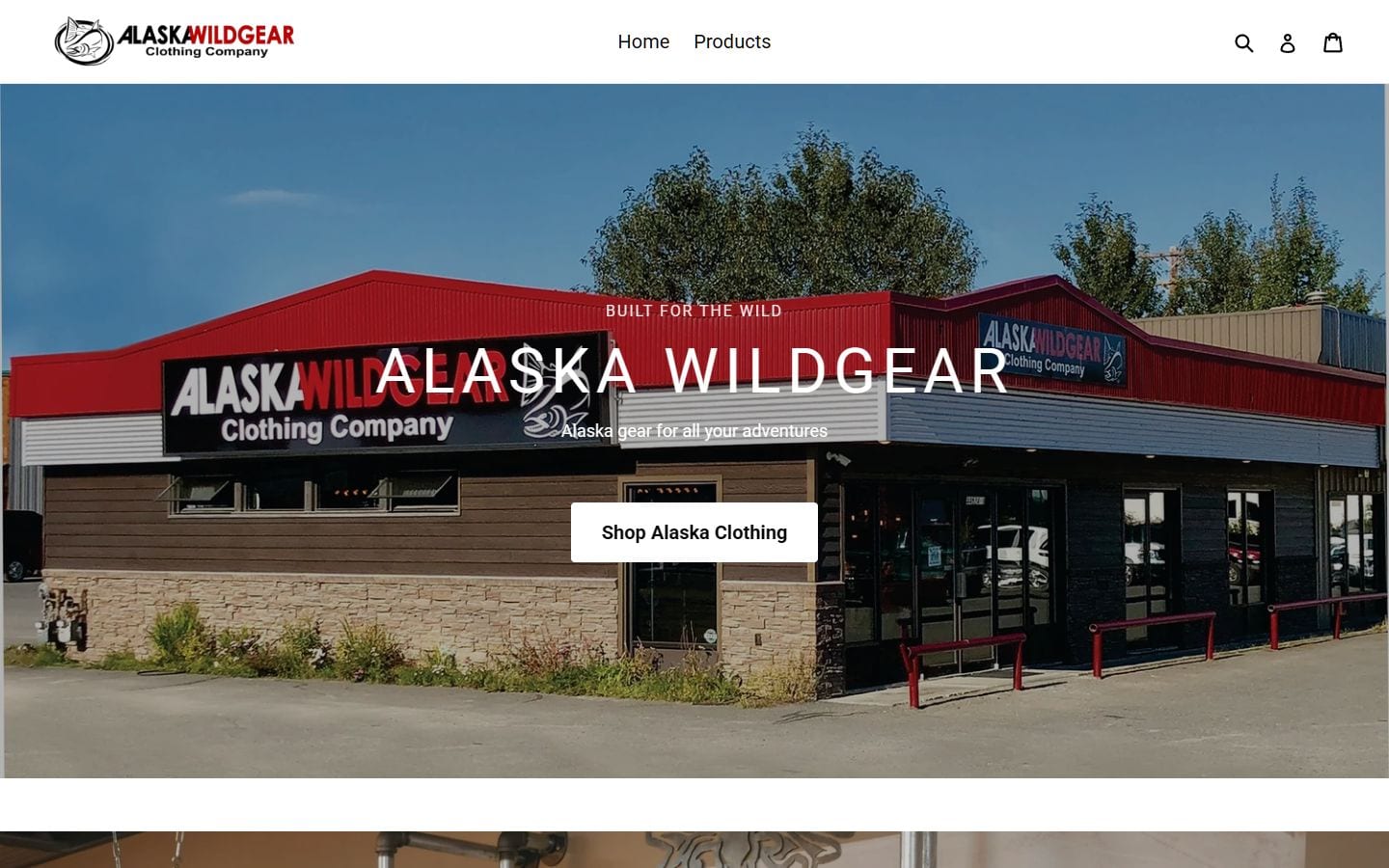 Alaska Wild Gear website