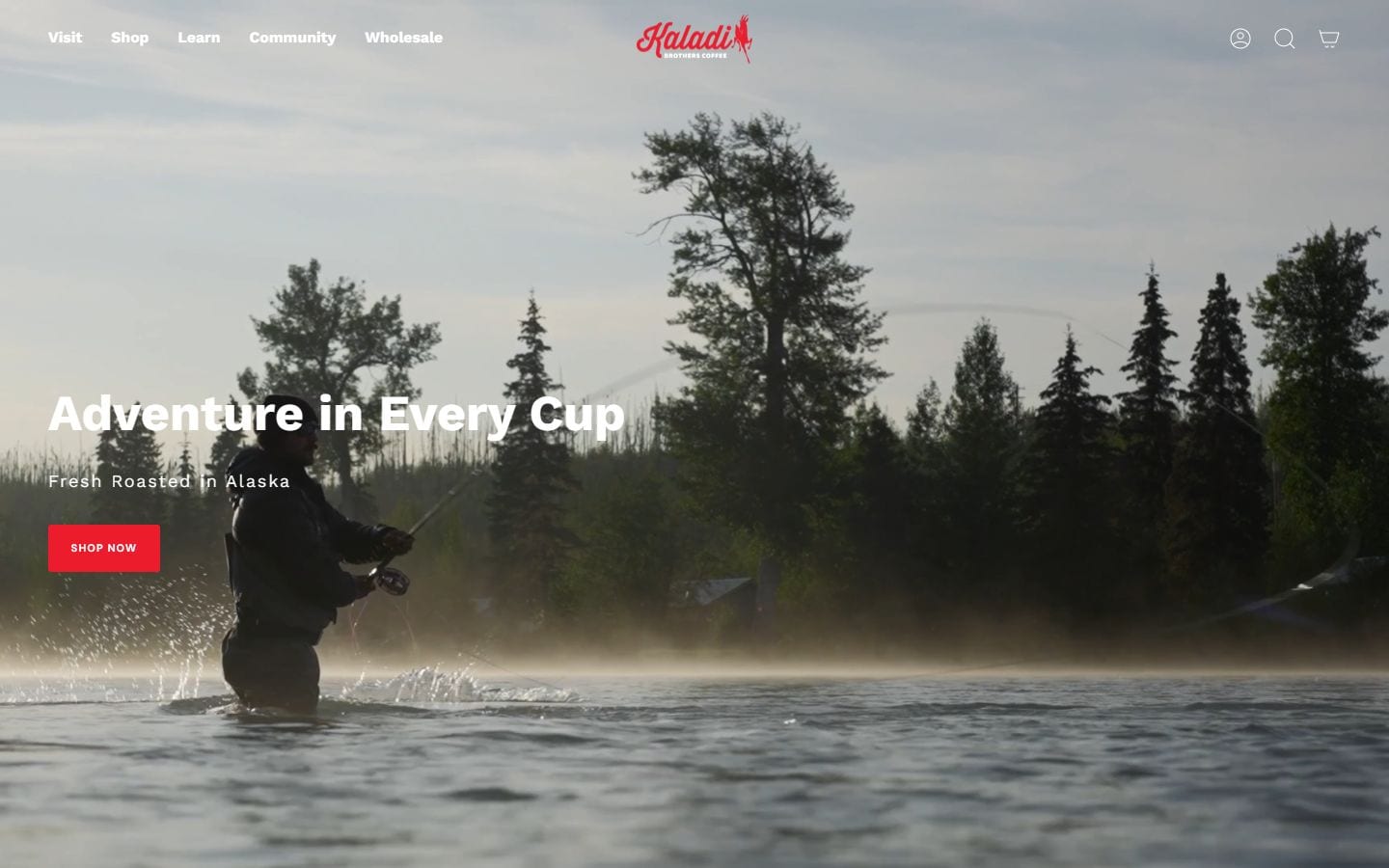 Kaladi Brothers Coffee website