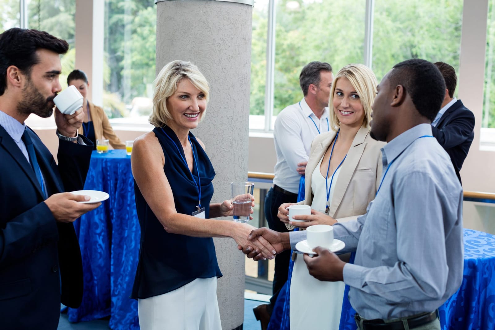 Local web design networking event